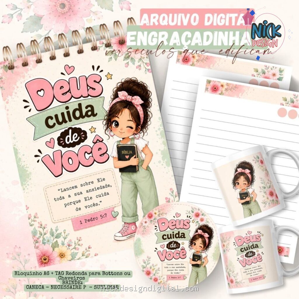 Kit Engraçadinhas Versículos - Imagem 1