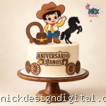 Cowboy Menino - Topo de Bolo