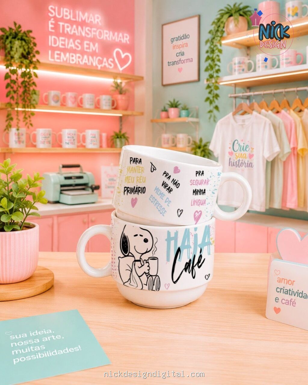 Pack Haja Café Cute Snoopy - Imagem 5