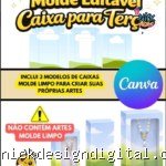 Molde Editável – Caixa para Terço (3 Modelos)