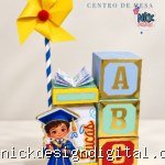 Centro de Mesa ABC Menino