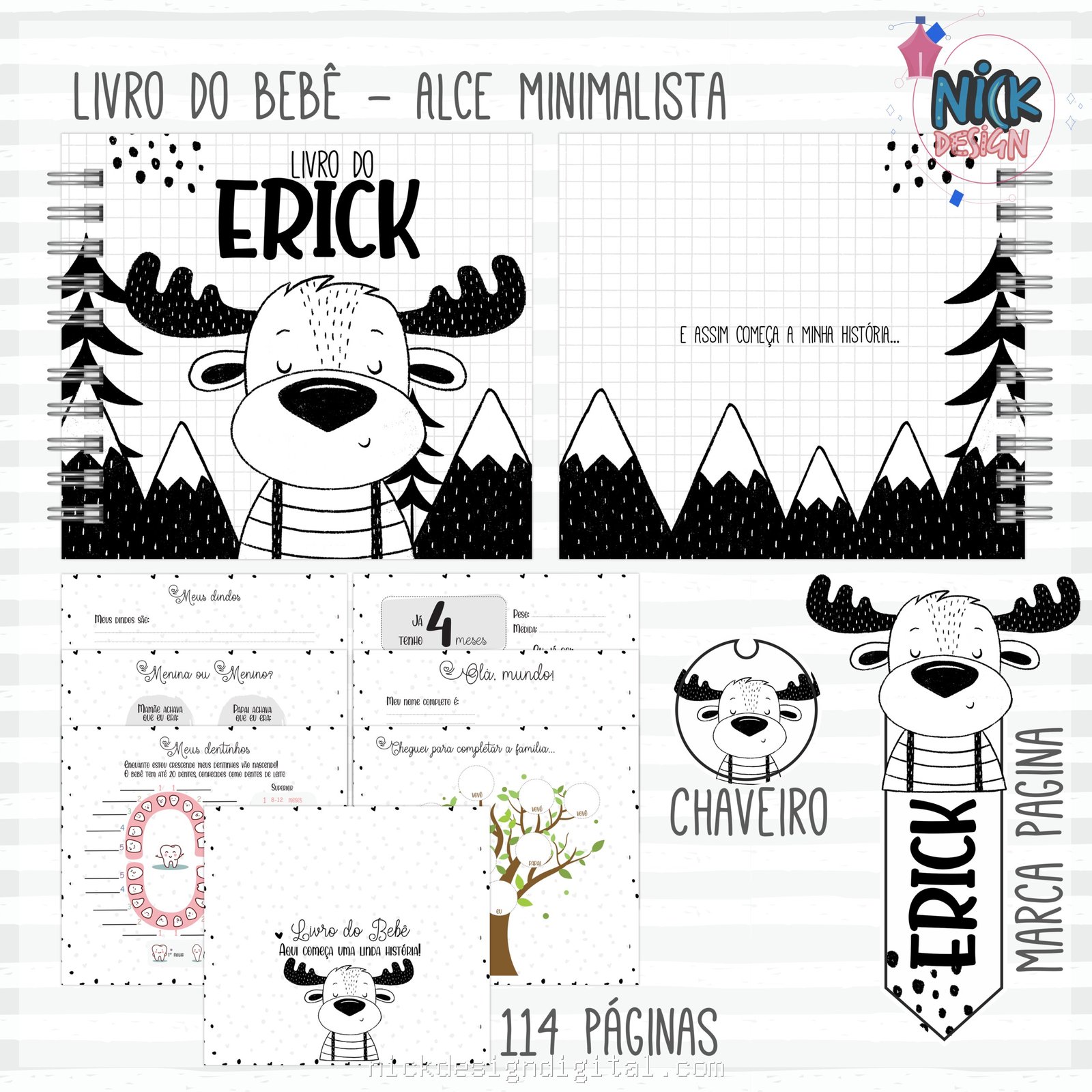 Alce Minimalista – Coletiva 1