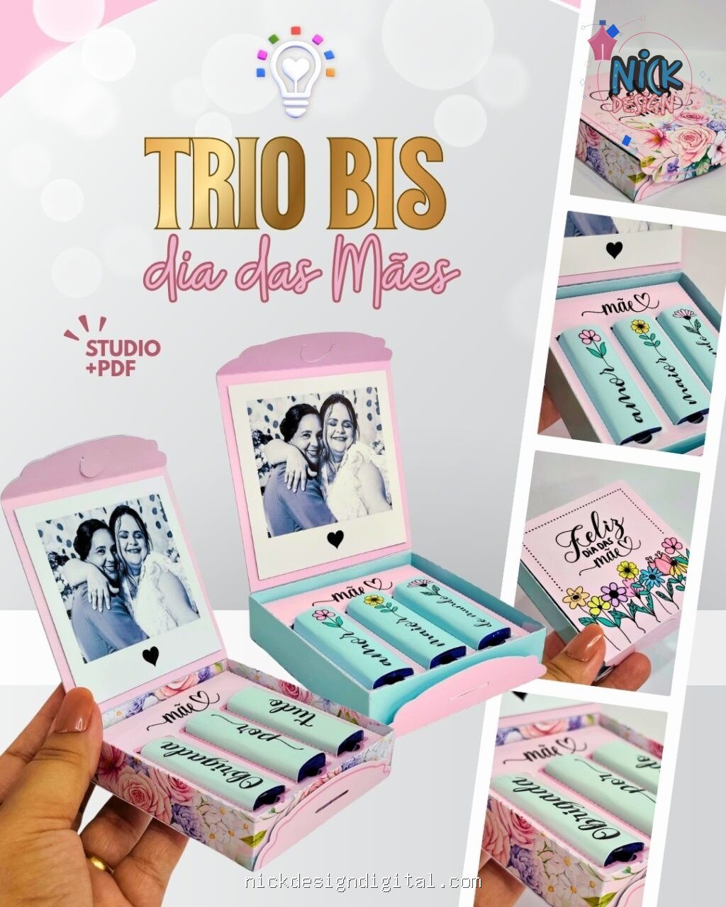 Caixa Bis Tripla - Dia das Mães - Imagem 1