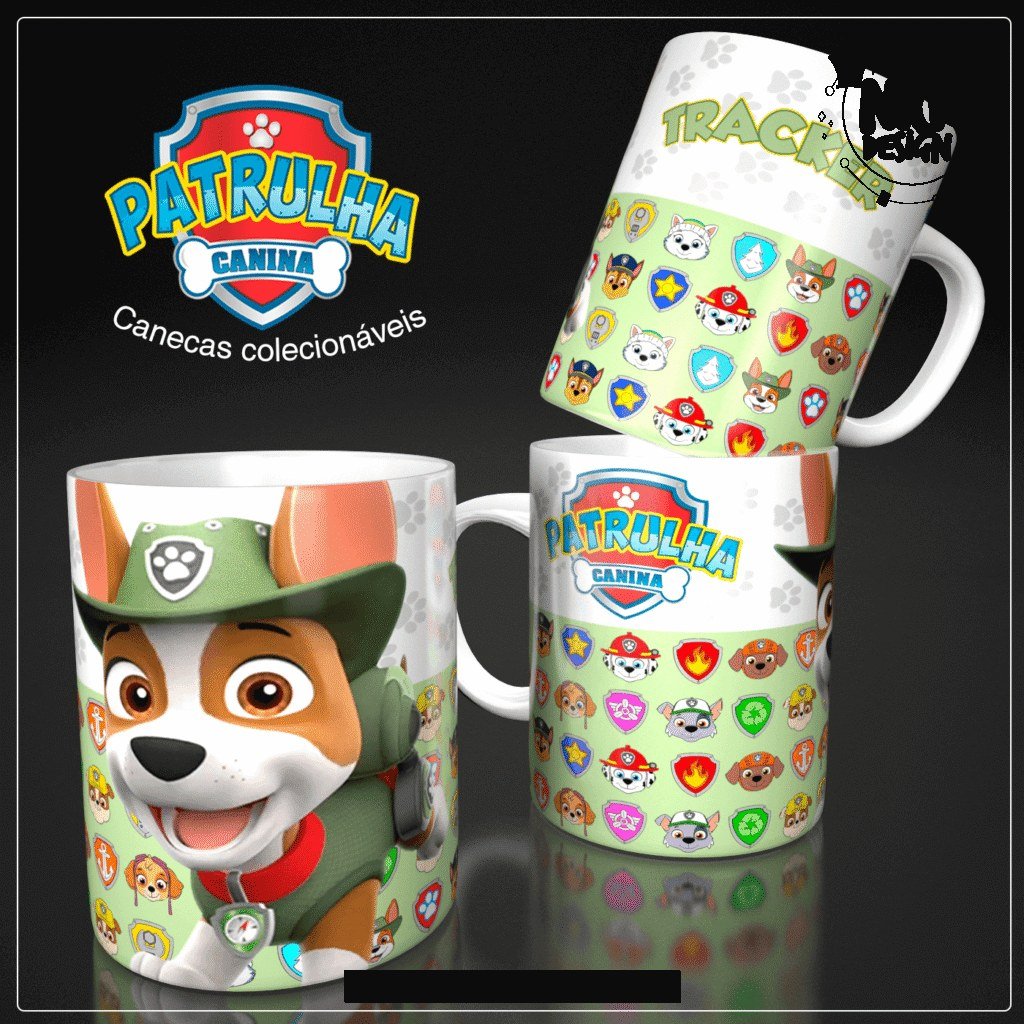 Patrulha Canina - Artes Canecas - Imagem 6