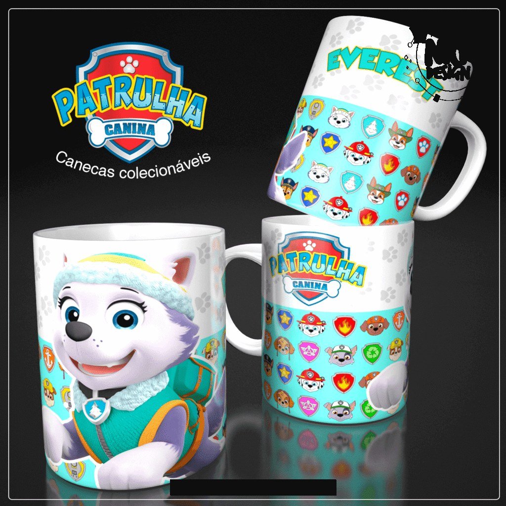 Patrulha Canina - Artes Canecas - Imagem 2