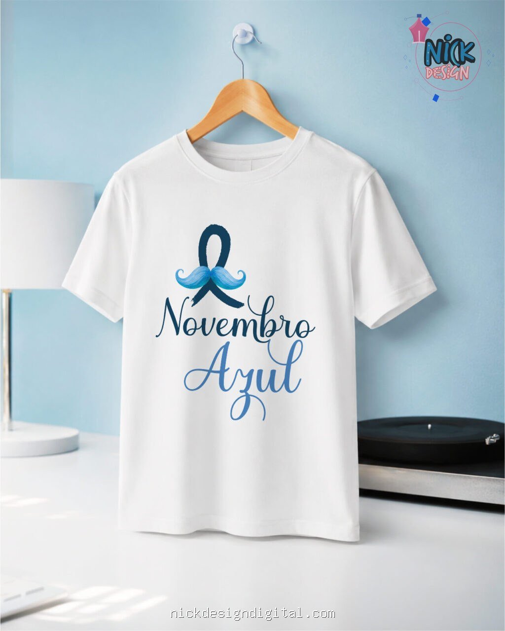 Kit Camisas Setembro Amarelo + Novembro Azul - Imagem 4