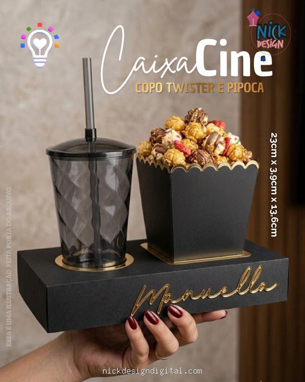 Caixa Cine Pipoca - Imagem 1