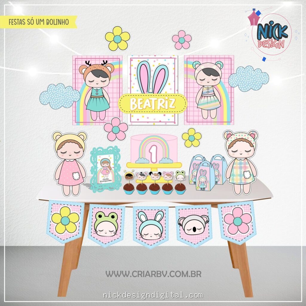 Metdoo Dool - Kit Festa Pronta - Imagem 1