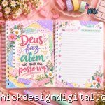 Pack encadernação - Deus faz além