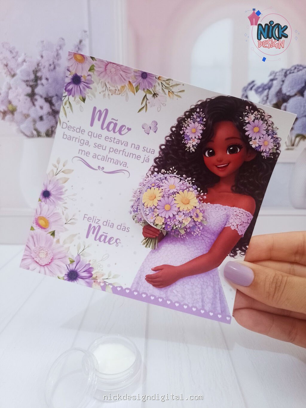Card Potinho de Creme - Dia das Mães - Imagem 1