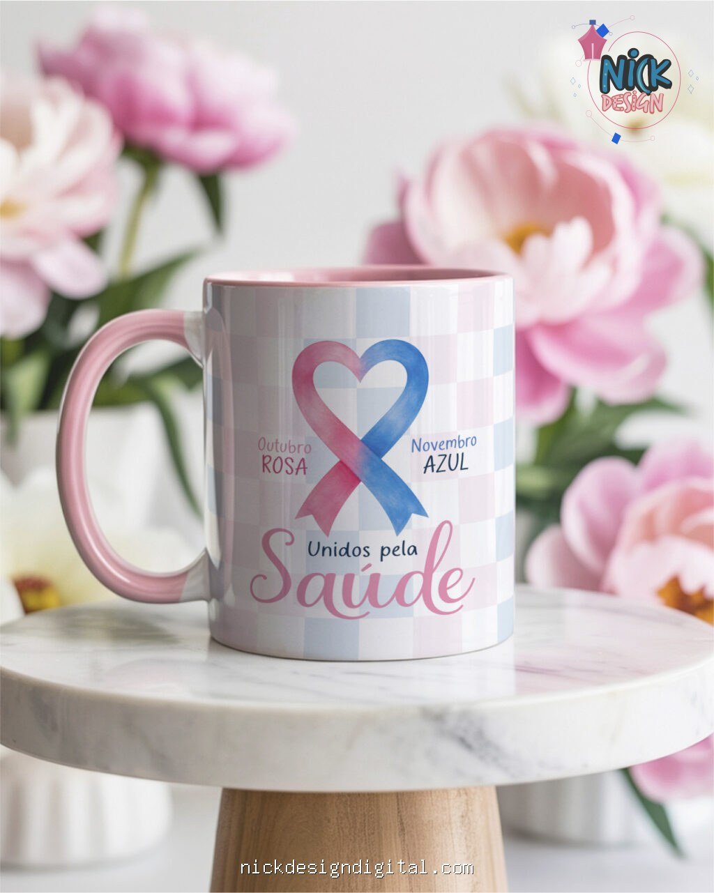 Kit Canecas Outubro Rosa V7 - Imagem 10