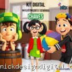 Chaves 3D - Kit Digital