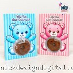 Tag para mini donuts dia das crianças