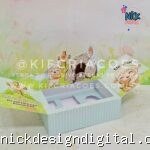 Kit Confeiteiro Caixa Pop-Up Páscoa(Kif)