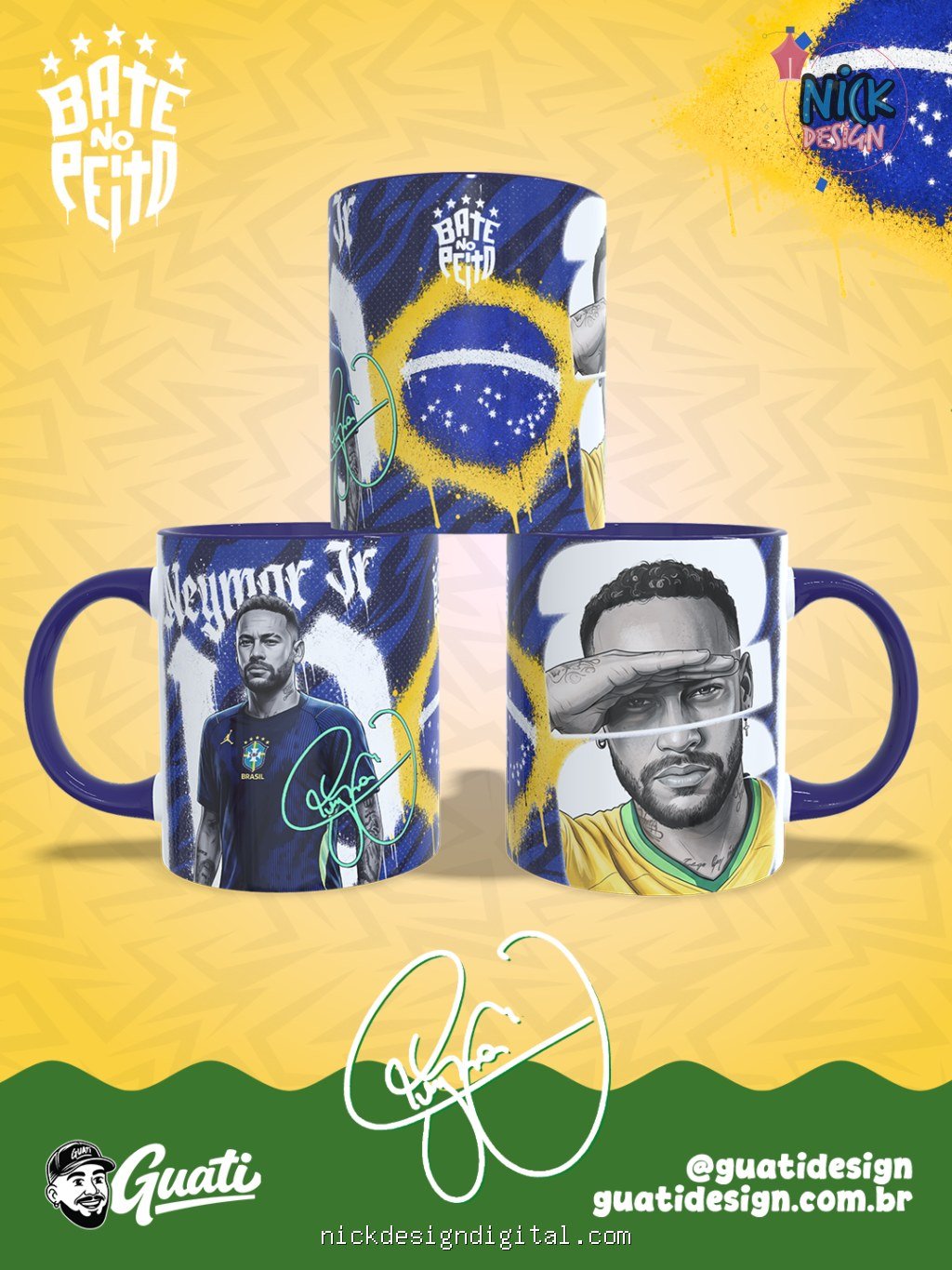 Neymar 2026 | Canecas + Chopp - Imagem 2