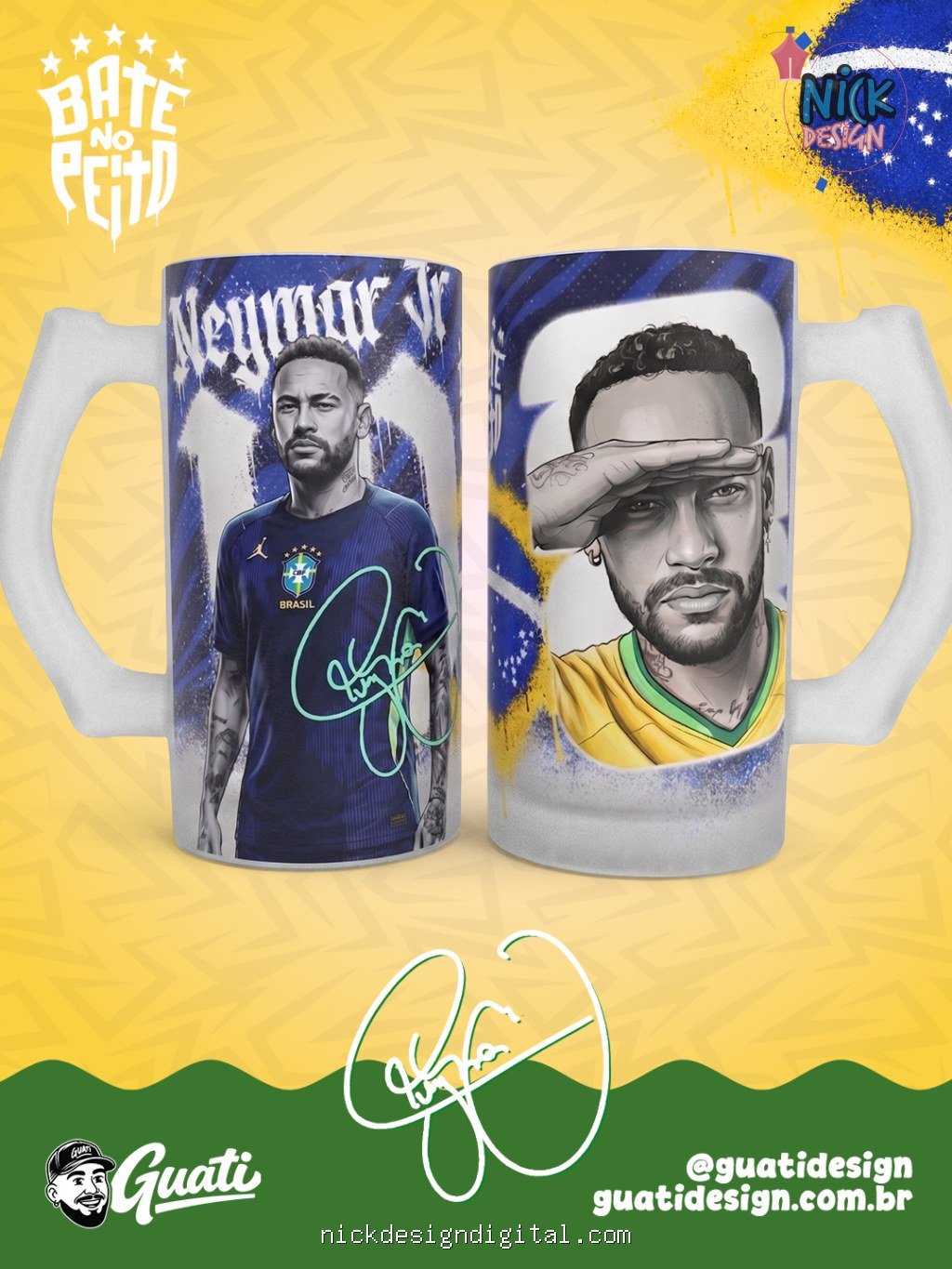 Neymar 2026 | Canecas + Chopp - Imagem 9