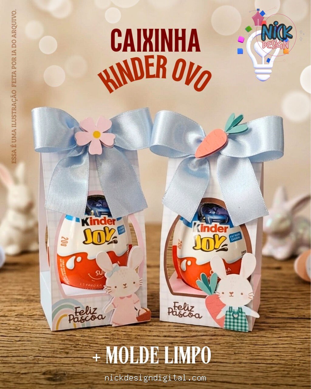 Caixinha Kinder Ovo - Imagem 1