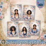 Floral Azul