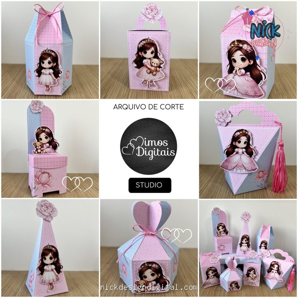 Princesa - Kit Festa Pronta - Imagem 1