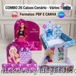 Pack Caixas Cenário