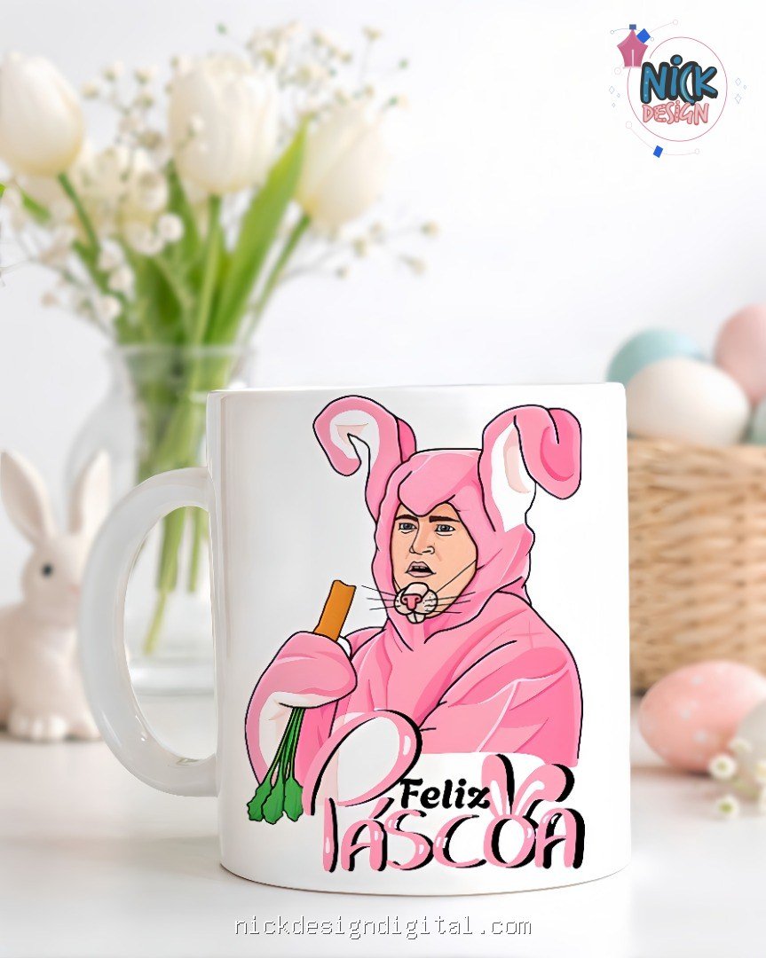 "Feliz Páscoa - Chandler Bing" - Imagem 1