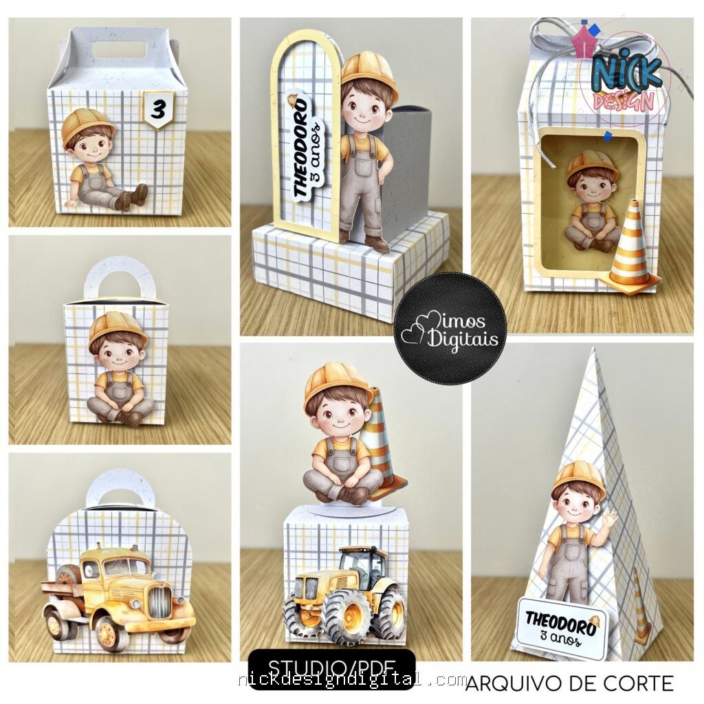Construção - Kit Festa Pronta - Imagem 1