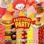 Fast Food Party • Mc Donalds - Kit Digital
