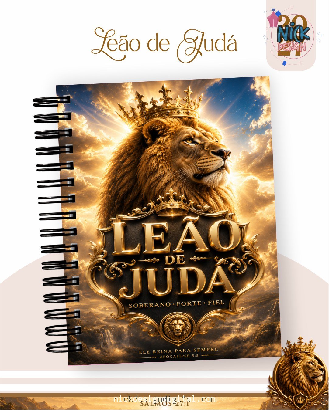 Leão Judá – Coleção BIG 2027 (Pamella)