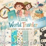 Little World Traveler • Viagem - Kit Digital