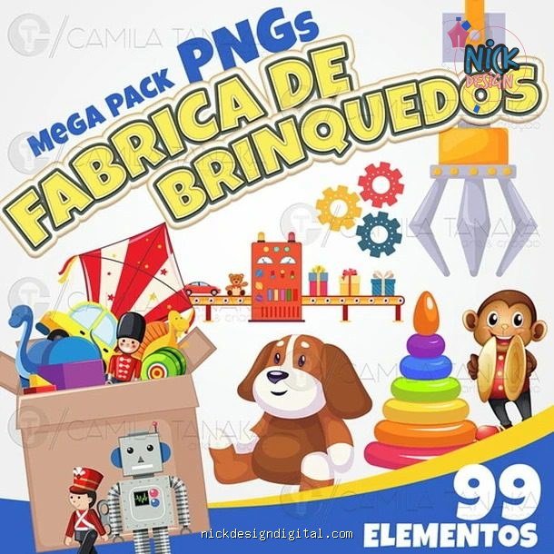 Fabrica de Brinquedos - Kit Digital