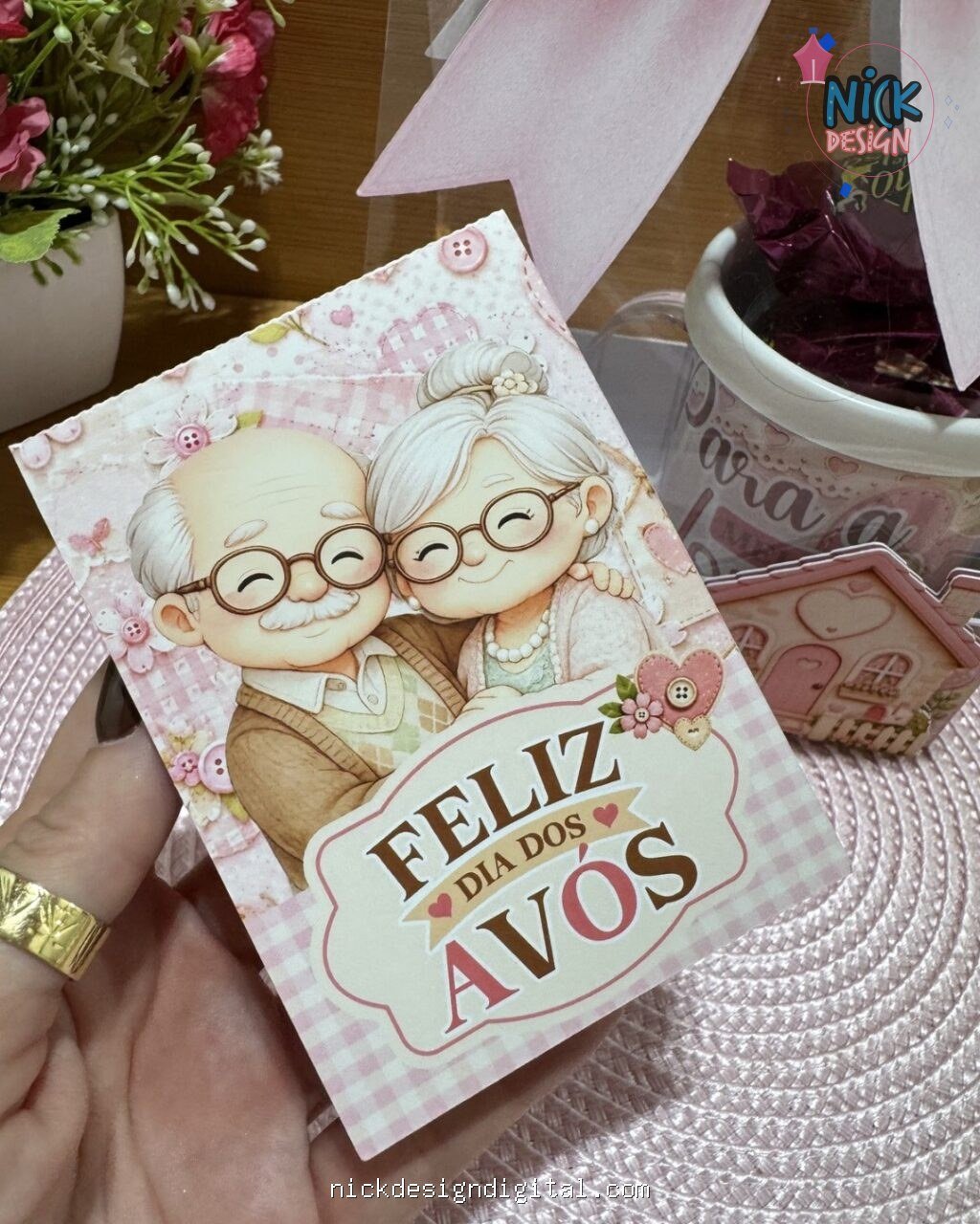 Caixa de acetato DIA DOS AVÓS 2026 - Imagem 12