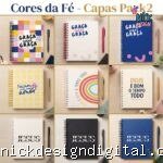 Cores da Fé - Capas A5 - Pack 2