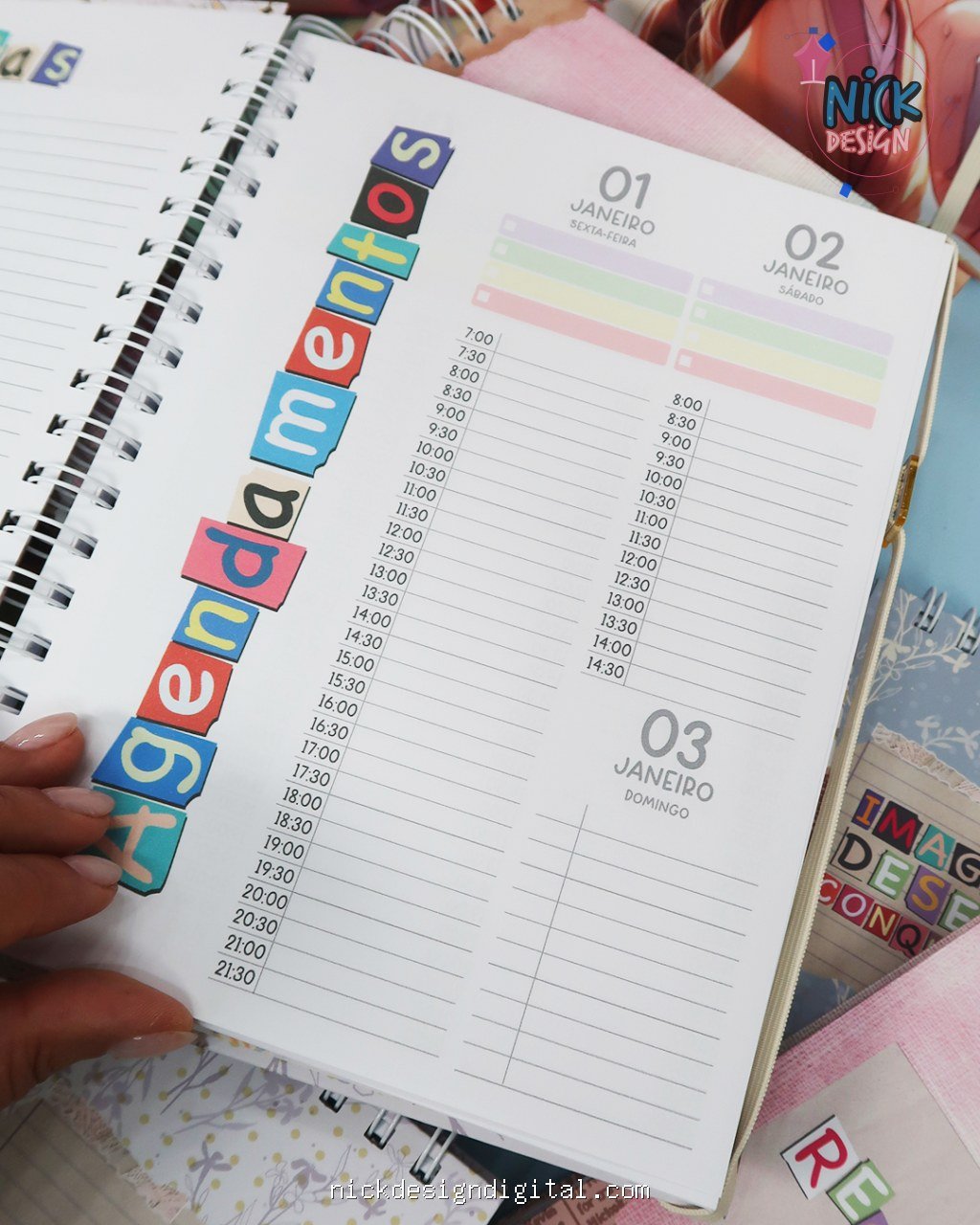 Coleção AGENDAMENTOS 2027 (Mimos Personalizados) - Imagem 10