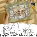 Livro de Colorir: Colorindo os Discípulos de Jesus (Carinas Paper)