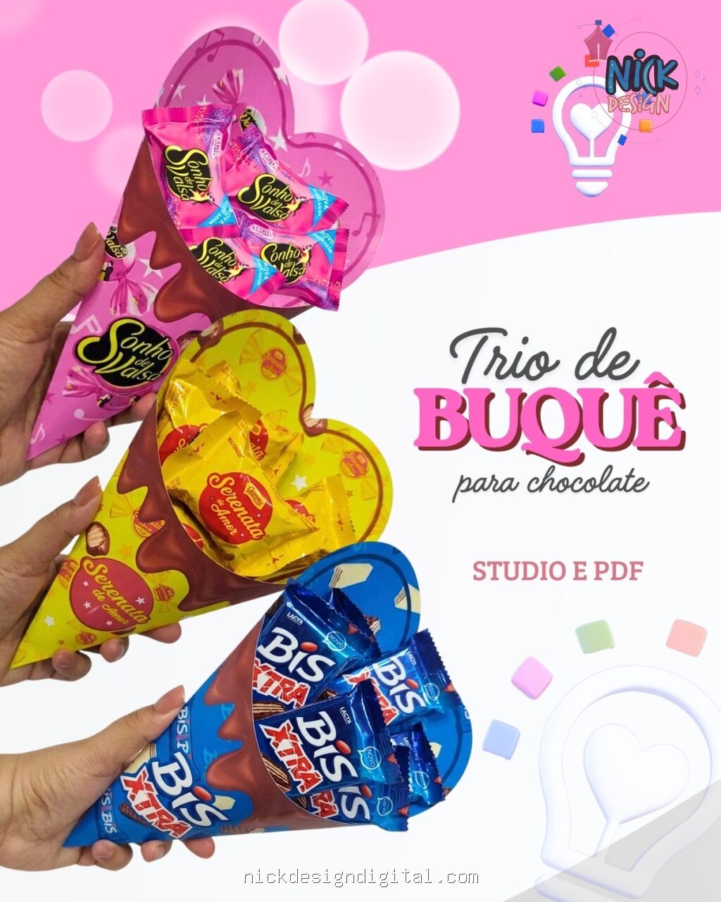 Buquê para Chocolates - Imagem 1
