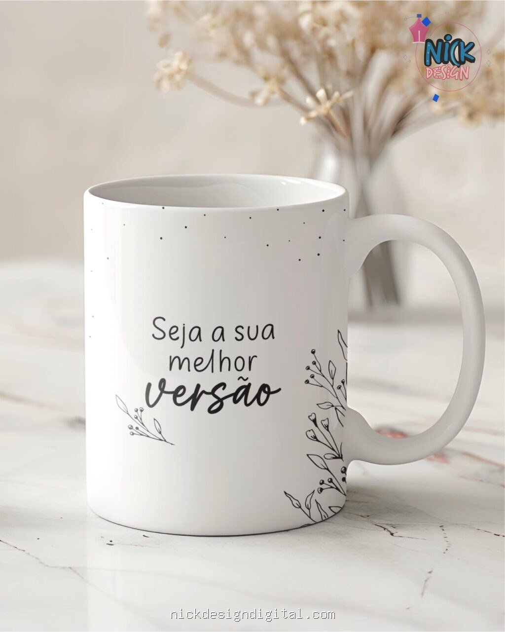 FREEBIE - Frases Minimalistas – Artes para Caneca - Imagem 3