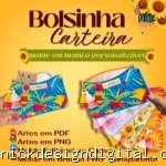Molde Bolsinha Carteira