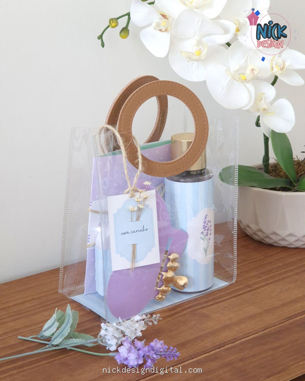 Cesta Tema Lavanda - Imagem 4