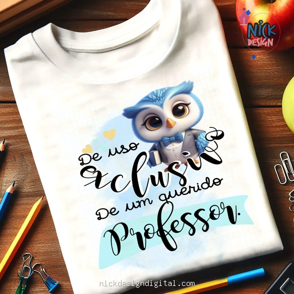 Artes Camiseta Dia dos Professores 2025 - Imagem 1