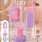 Moldes Caixas Trio Top + Mockups