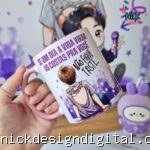 BTS JIn e Namjoon Se um dia a vida te der as costas, não fique triste... O Jin estará lá- Arte Avulsa Caneca