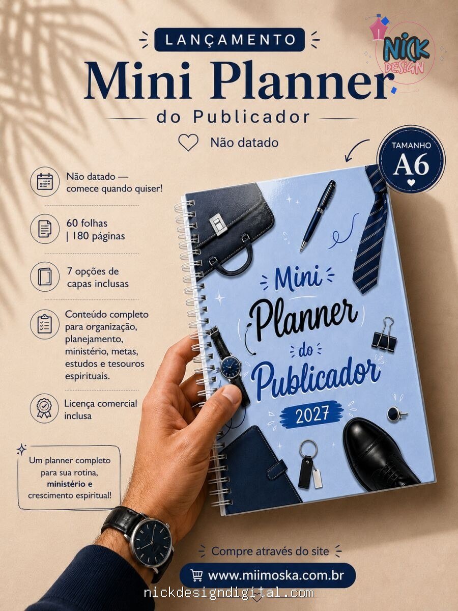 Mini Planner Publicador - Imagem 1