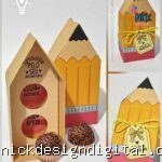 Caixa Lápis Brigadeiro - Dia dos Professores