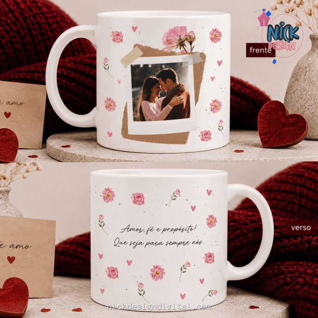Pack Namorados - Artes Caneca no Canva - Imagem 5