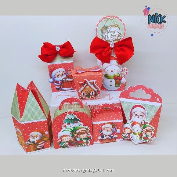 Natal Tradicional - Kit Festa Pronta