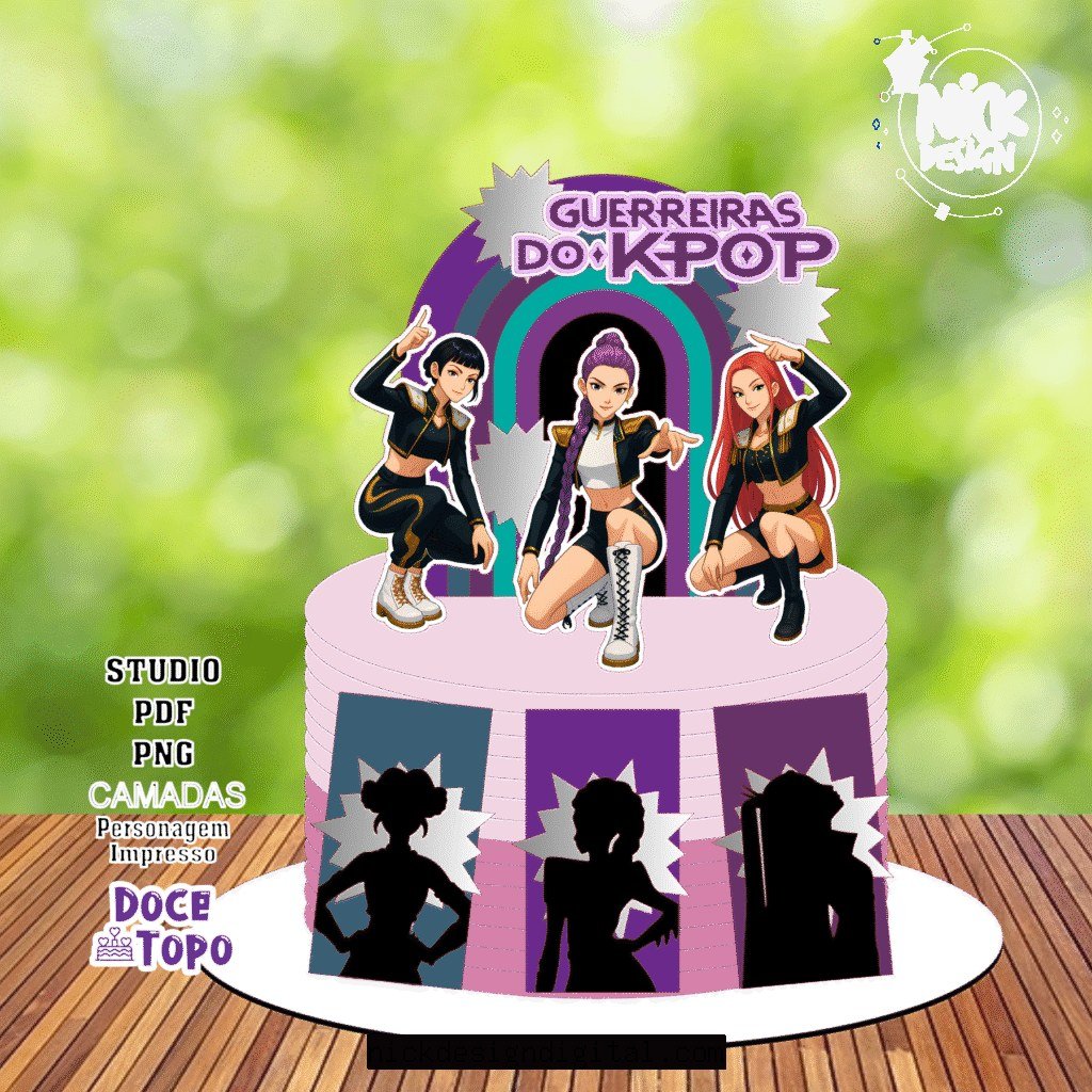 Guerreiras do K-Pop - Topo de Bolo - Imagem 1