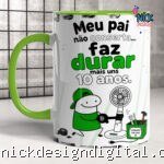 COMBO Pai, Flork divertido 2026 - Artes para Canecas