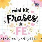 Mini Kit Frases de Fé 1 (Pandoca)