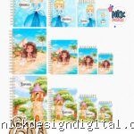 Era Uma Vez - Kit Encadernação - Volume 2 - Cinderela, Moana e Rapunzel (Tita)