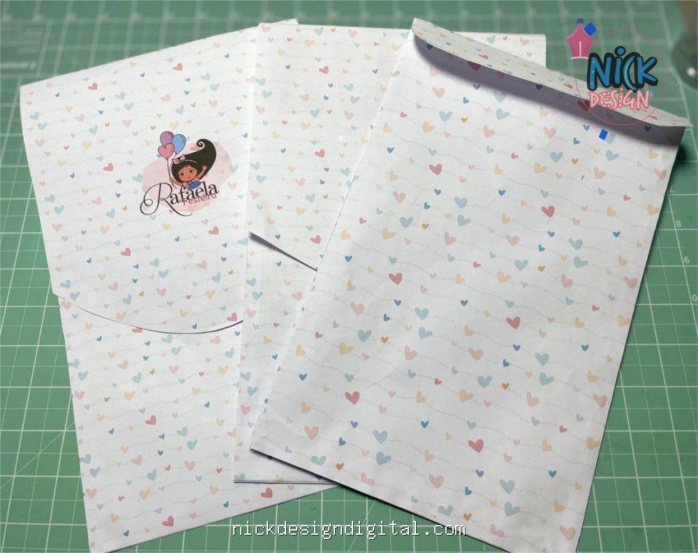 Envelope para Topo de bolo - Imagem 1